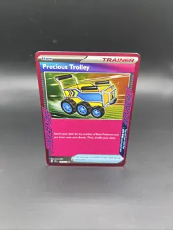 Pokemon Precious Trolley 185/191 Surging Sparks Ace Spec Holo Card - Image 1