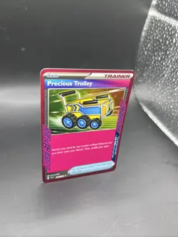 Pokemon Precious Trolley 185/191 Surging Sparks Ace Spec Holo Card - Image 2