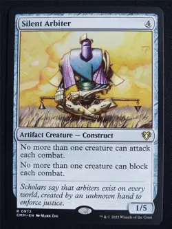 Silent Arbiter - CMM - Mtg Card #3I6 - Image 1