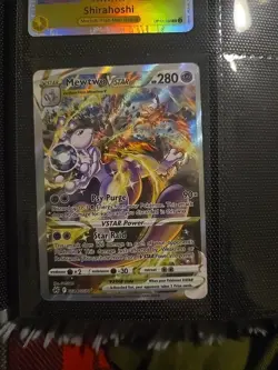Mewtwo VSTAR Crown Zenith: Galarian Gallery Ultra Rare Card #GG44/GG70 - Image 1