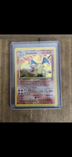Pokemon Charizard Base Set 2 4/130 Holo Rare Trading Card - Image 1