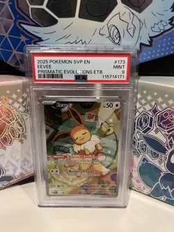 Eevee 173 Sv: Scarlet & Violet Promo Cards Holo PSA 9 - Image 1