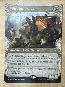 Valley Questcaller (Showcase) Bloomburrow BLM MTG - Image 1
