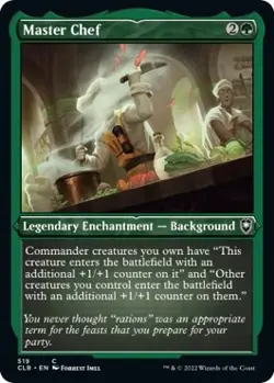 Foil - Master Chef (Foil Etched) - 519 / NM / English MTG - Image 1