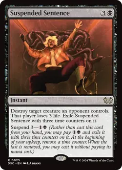 Suspended Sentence [Duskmourn] MTG - Image 1