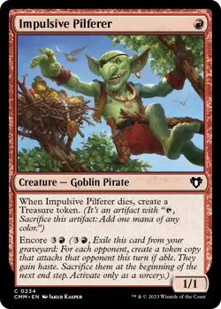 Foil - Impulsive Pilferer - 234 / NM / English MTG - Image 1