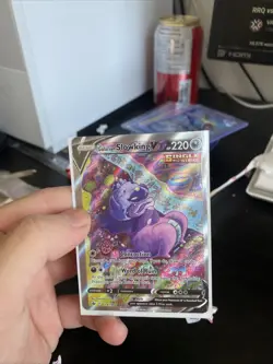 Galarian Slowking V - 179/198 - Chilling Reign - NM - Pokemon - Read Desc. - Image 1