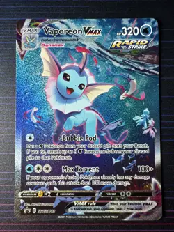 Pokemon Vaporeon VMAX SWSH182 Sword & Shield Black Star Promo Holo NM/M - Image 1