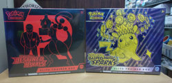 POKEMON DESTINED RIVALS + SURGING SPARKS ELITE TRAINERS ETB BOXES - Image 1