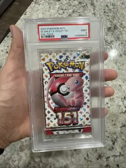 Pokemon 151 Authentic Sealed Graded Booster Pack English PSA 9 Mint - Image 1