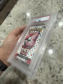 Pokemon 151 Authentic Sealed Graded Booster Pack English PSA 9 Mint - Image 4