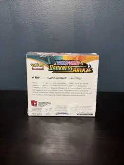 Pokemon TCG: DARKNESS ABLAZE BOOSTER BOX (36 Packs) Factory SEALED. - Image 3