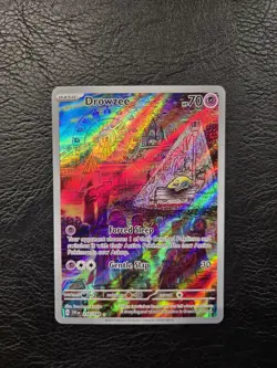 Pokemon Drowzee 210/198 Scarlet & Violet Base Set Illustration Rare NM/M - Image 1