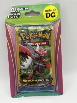 Pokemon DG Mini Blisters XY Break Point Mini Packs New - Image 1