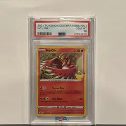 Pokemon TCG 2021 Celebrations PSA 10s Lugia, Ho-Oh, Dialga, Palkia, and Kyogre - Image 4
