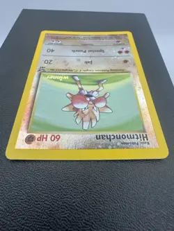 Pokemon Hitmonchan Winner #2 LP Best Of Game Reverse Holo Vintage WOTC - Image 5