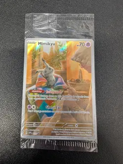 Pokemon MIMIKYU S&V 075 Black Star Promo Sealed - Image 1