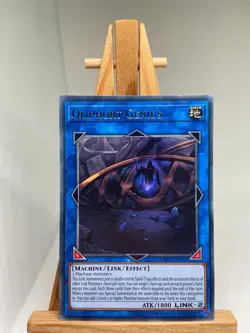 Qliphort Genius - Rare EXFO-EN095 - NM - YuGiOh - Image 1