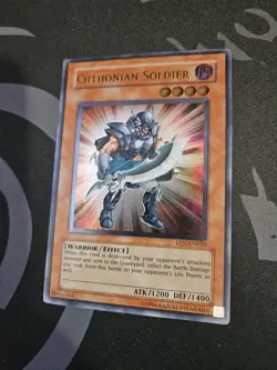 Chthonian Soldier (UTR) EEN-EN010 Elemental Energy Unlimited Ultimate Rare NM - Image 3