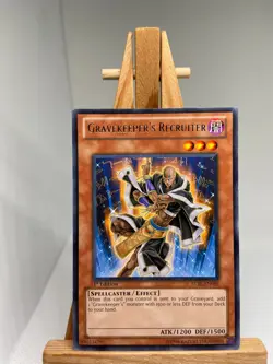Gravekeeper's Recruiter - Rare 1st Edition STBL-EN085 - LP - YuGiOh - Image 1