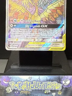 Pokemon Card Moltres & Zapdos & Articuno GX SM210 Hidden Fates Promo Near Mint - Image 3