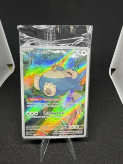 Pokemon TCG Snorlax SVP Black Star Promos 051 Holo Promo Card Factory Sealed - Image 2