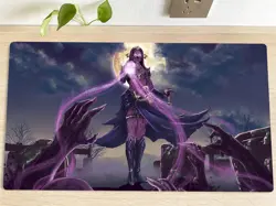 MTG Liliana Vess Table Playmat TCG CCG Mouse Pad Trading Card Game Mat Mousepad - Image 1