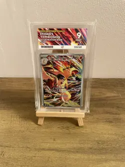 Pokemon TCG Destined Rivals Ethan's Typhlosion Card 190/182 Art Rare - ACE 9 - Image 1