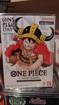 ONE PIECE DAY 2025 Luffy P-110 Premium Card Collection BANDAI Official SEALED - Image 1
