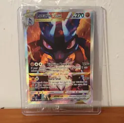 Lucario VSTAR SWSH291 SWSH: Sword & Shield Sealed Promo Card Holo Pokemon Card - Image 1