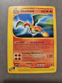 Charizard 40/165 2002 Expedition Base Pokemon Card Vintage Non Holo Rare NM - Image 4