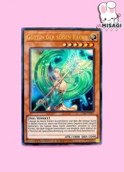 Yu-Gi-Oh Goddess Der Sweet Revenge LC06-DE001 Trading Card TCG German - Image 1