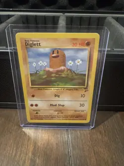 1999 Diglett Basic Pokemon Card 71/130 2nd Edition - Image 1