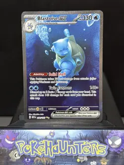 Pokemon Card Blastoise EX 200/165 Scarlet 151 Special Illustration Rare NM - Image 1