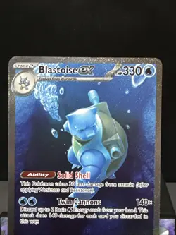 Pokemon Card Blastoise EX 200/165 Scarlet 151 Special Illustration Rare NM - Image 2