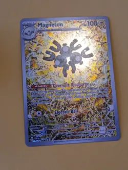 Pokemon Magneton SVP en 159 Surging Sparks ETB Promo Card Illustration Rare - Image 2