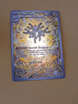 Pokemon Magneton SVP en 159 Surging Sparks ETB Promo Card Illustration Rare - Image 3