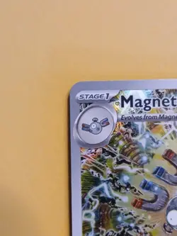 Pokemon Magneton SVP en 159 Surging Sparks ETB Promo Card Illustration Rare - Image 4