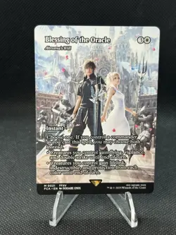 Akroma's Will Blessing of the Oracle (Showcase) MTG Final Fantasy - Image 1