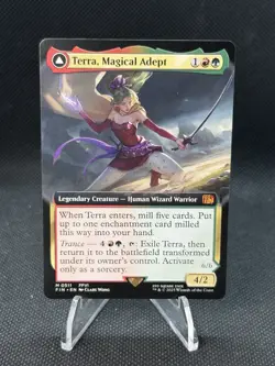MTG: Final Fantasy Terra, Magical Adept Extended Art Non-foil Mythic 0511 - Image 1