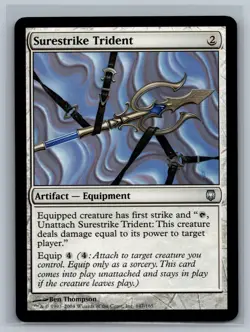 Magic The Gathering Darksteel Surestrike Trident #147/165 MTG TCG CCG - Image 1