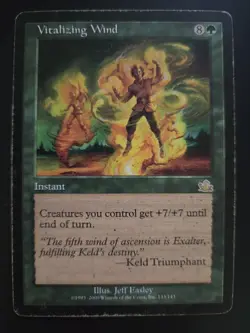 Vitalizing Wind HP Prophecy MTG FREE SHIPPING - Image 1