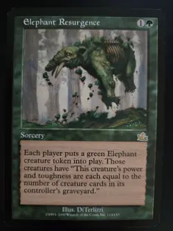 Elephant Resurgence NM Prophecy MTG FREE SHIPPING - Image 1