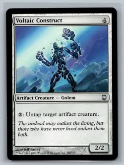 Magic The Gathering Darksteel Voltaic Construct #156/165 MTG TCG CCG - Image 1