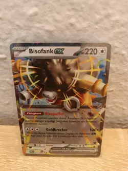 Bisofank EX 077/086 Weisse Flammen Deutsch NM Pokemon - Image 1