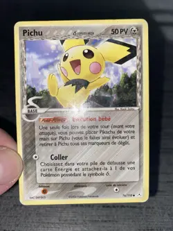 Carte Pokemon Pichu 76/110 Bloc Ex Fantomes Holon Francais OCCASION - Image 3