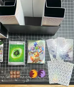 OPENED Pokemon TCG Prismatic Evolutions ETB - NO Packs or Promo - Image 3