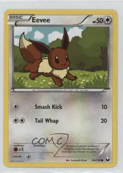 Eevee Pokemon Black & White Dark Explorers #84 - Image 1
