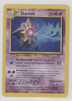 Starmie German Pokemon Neo Revelation #25 2001 - Image 1