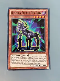 Gimmick Puppet Des Troy - Mixed Edition Common PRIO-EN095 Yugioh - Image 1